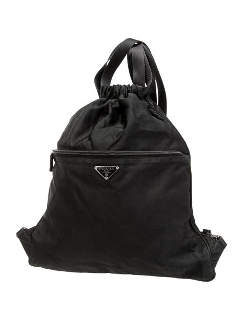 prada drawstring backpack|Prada belt bag.